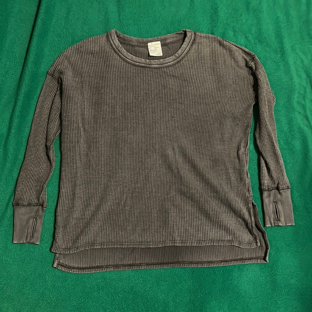 Waffle aerie long sleeve